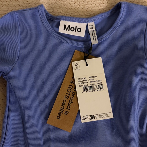 NWT Molo Lavender and Floral Dress - Picture 5 of 6